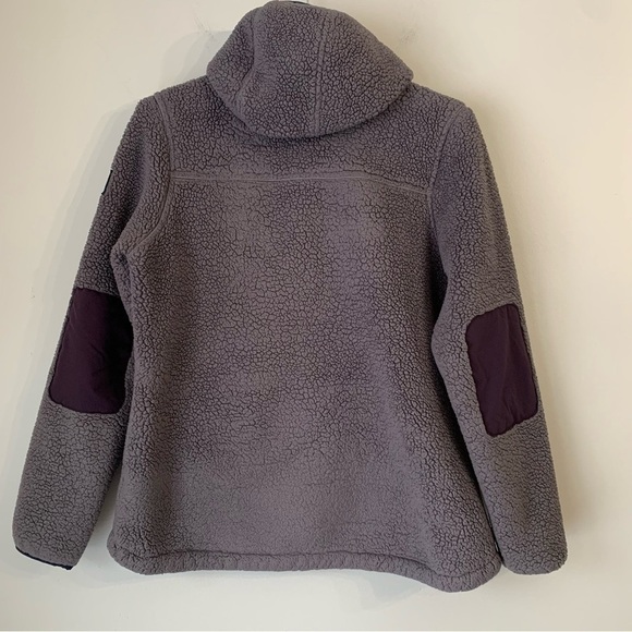 The North Face Gray Fleece Hoodie - Picture 3 of 10